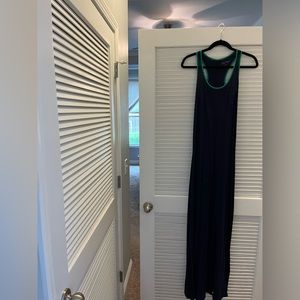 Lilly Pulitzer navy blue maxi